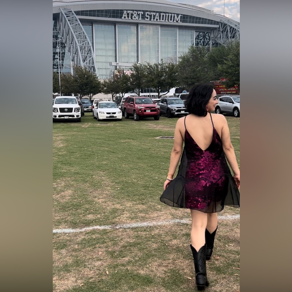 Free People Sequin Dress, Taylor Swift Eras Outdfit